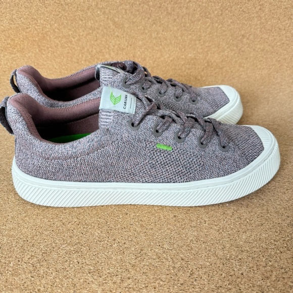 CARIUMA IBI Low Knit Stone Blush Unisex Sneakers Size 8.5 Mens 10 womens - Picture 1 of 16